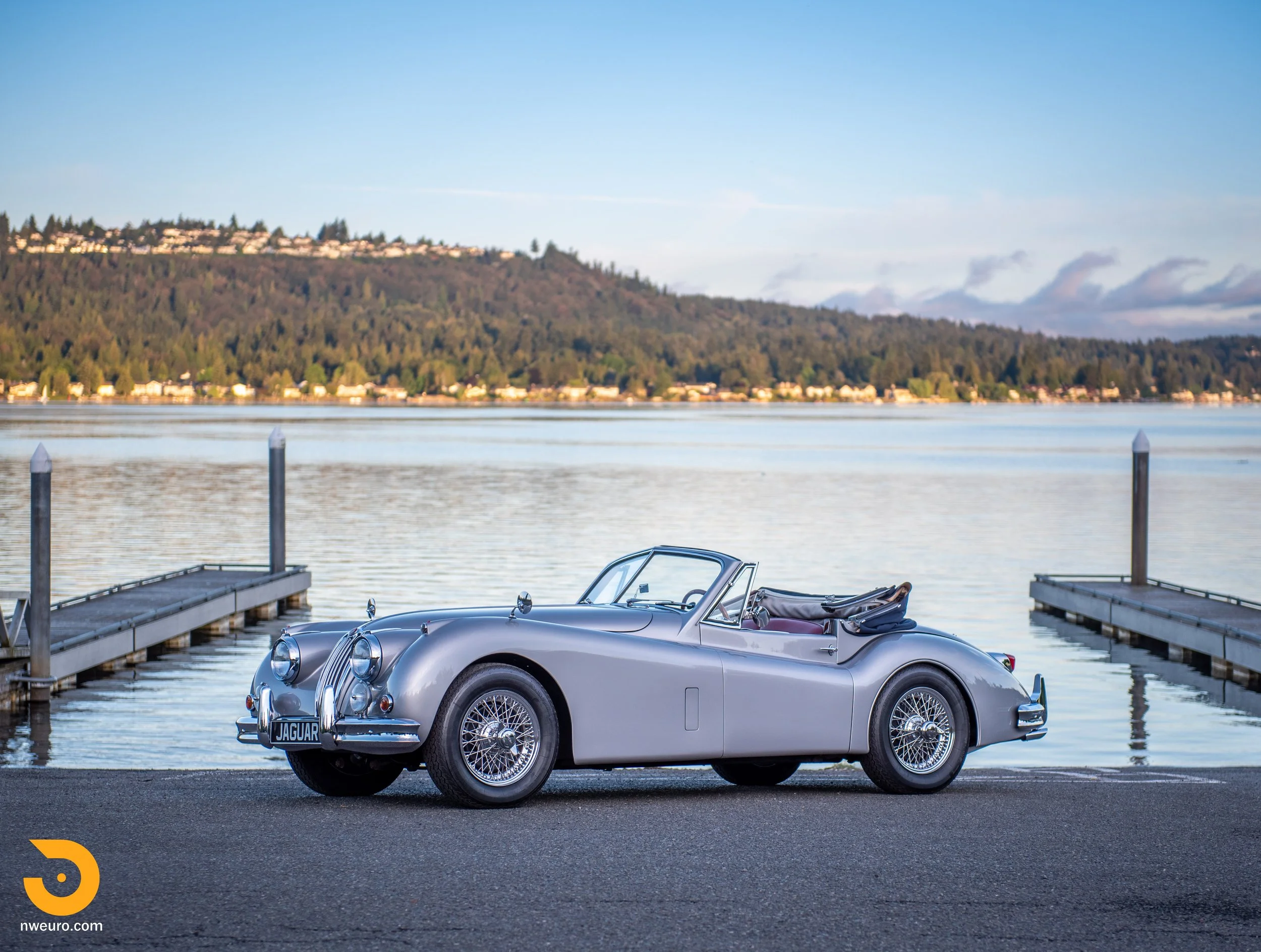 1956 Jaguar XK140 — Northwest European